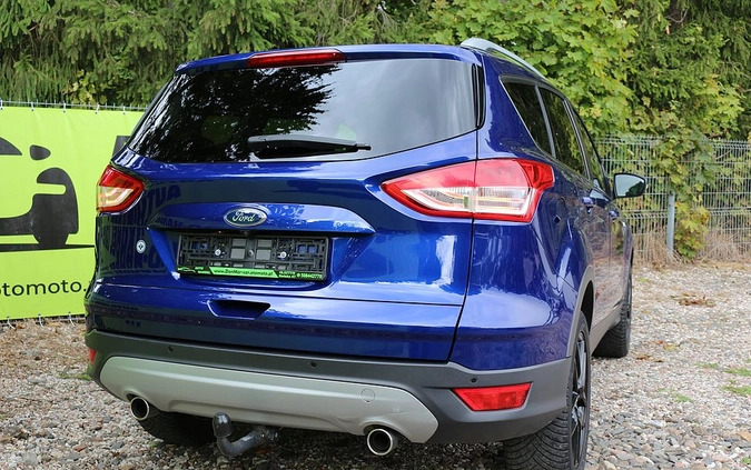 Ford Kuga cena 64900 przebieg: 166000, rok produkcji 2015 z Karlino małe 562